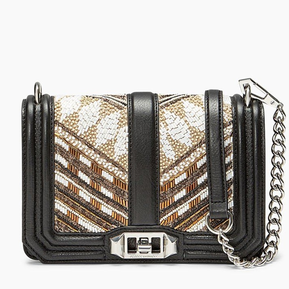 NWT rebecca minkoff small love crossbody aztec